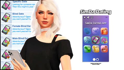 Does not affect negative outcome, when doing Interactions etc. . Sims 4 simda dating app not working